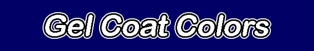 Gel Coat Colors Header