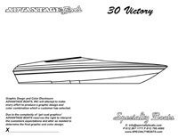 30 Victory Boat Blank